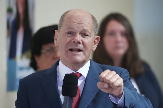 Vizekanzler Olaf Scholz (SPD) ist gegen ein bedingungsloses Grundeinkommen.