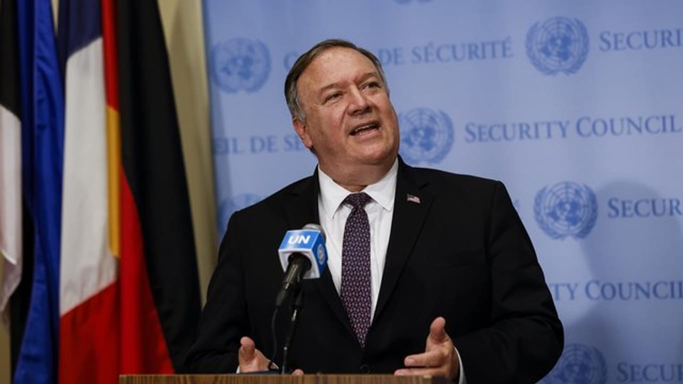 US-Außenminister Mike Pompeo drohte den Ländern im UN-Sicherheitsrat indirekt mit Konsequenzen.