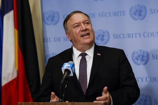 US-Außenminister Mike Pompeo drohte den Ländern im UN-Sicherheitsrat indirekt mit Konsequenzen.