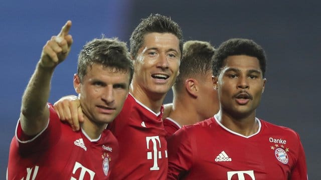 Im Finale der Champions League treten die Bayern gegen den 400-Millionen-Sturm von Paris Saint-Germain an. Im Finale der Champions League treten die Bayern gegen den 400-Millionen-Sturm von Paris Saint-Germain an.