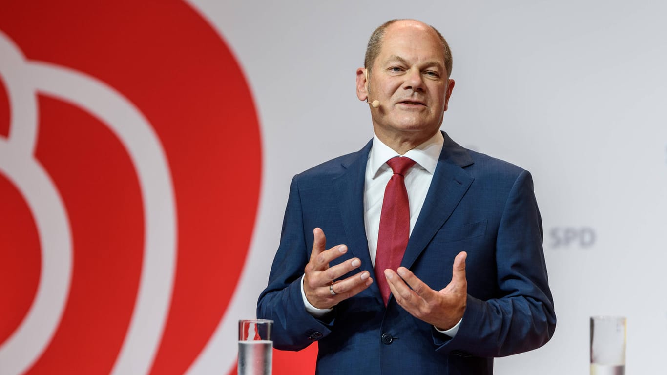 Olaf Scholz: Der Kanzlerkandidat der SPD ist gegen das bedingungslose Grundeinkommen.
