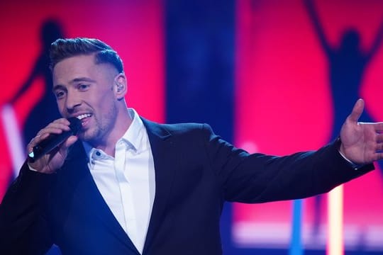 Ramon Roselly im Finale von DSDS im April 2020.