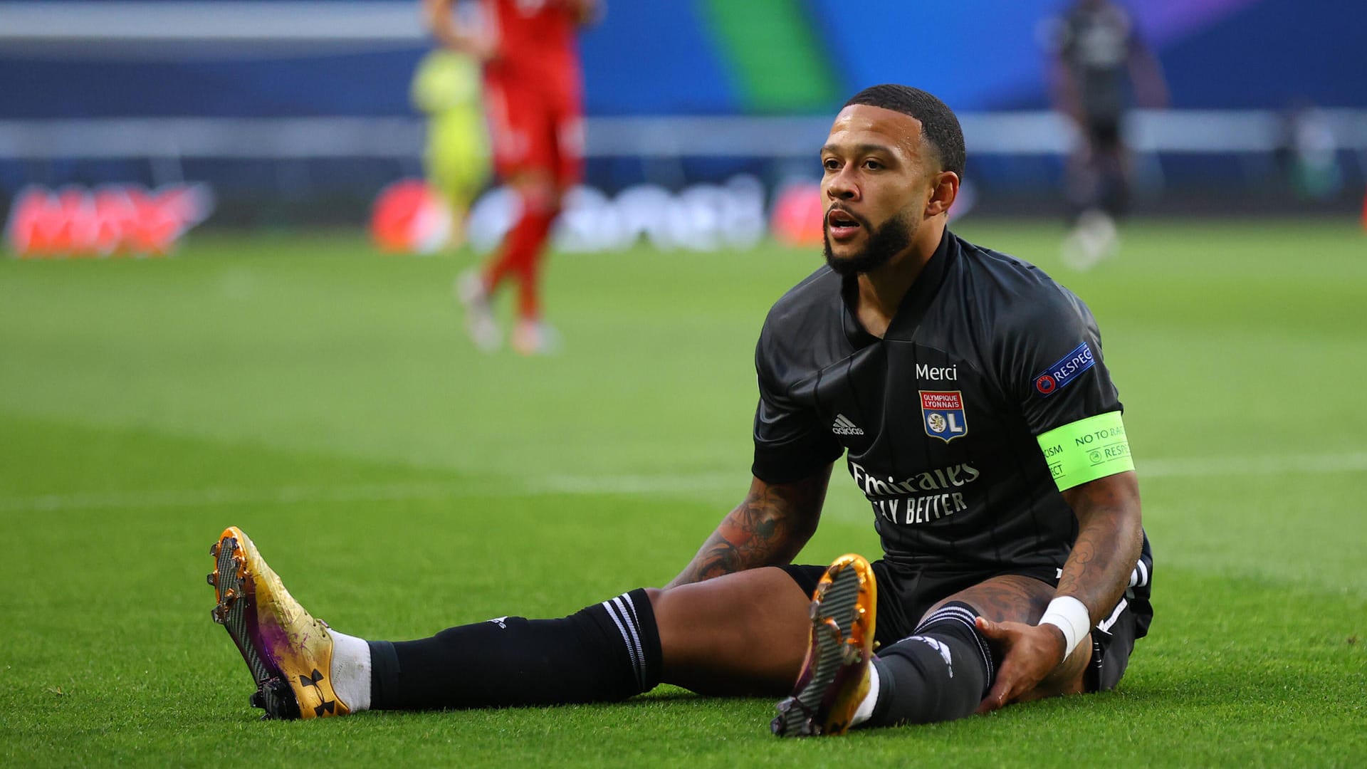 Neben Paris erreichte auch Olympique Lyon in dieser Saison das Halbfinale der Champions League. Hier im Bild: Offensivspieler Memphis Depay.