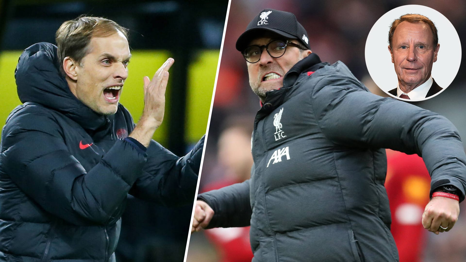 Zwei deutsche Trainer im Ausland: Thomas Tuchel (l., Paris) und Jürgen Klopp (Liverpool).