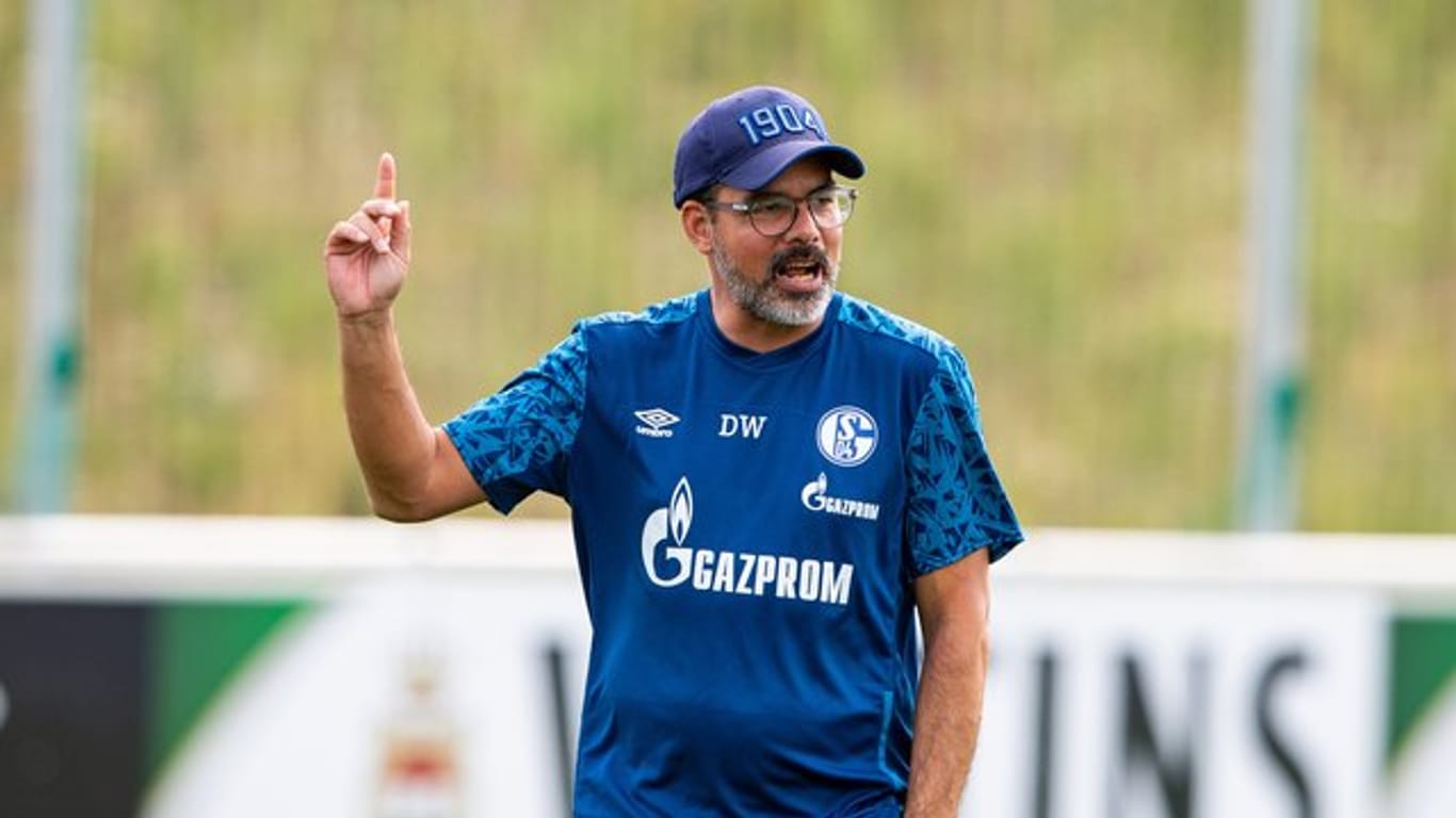 Reist mit reichlich Personal ins Trainingslager: Schalke-Coach David Wagner.