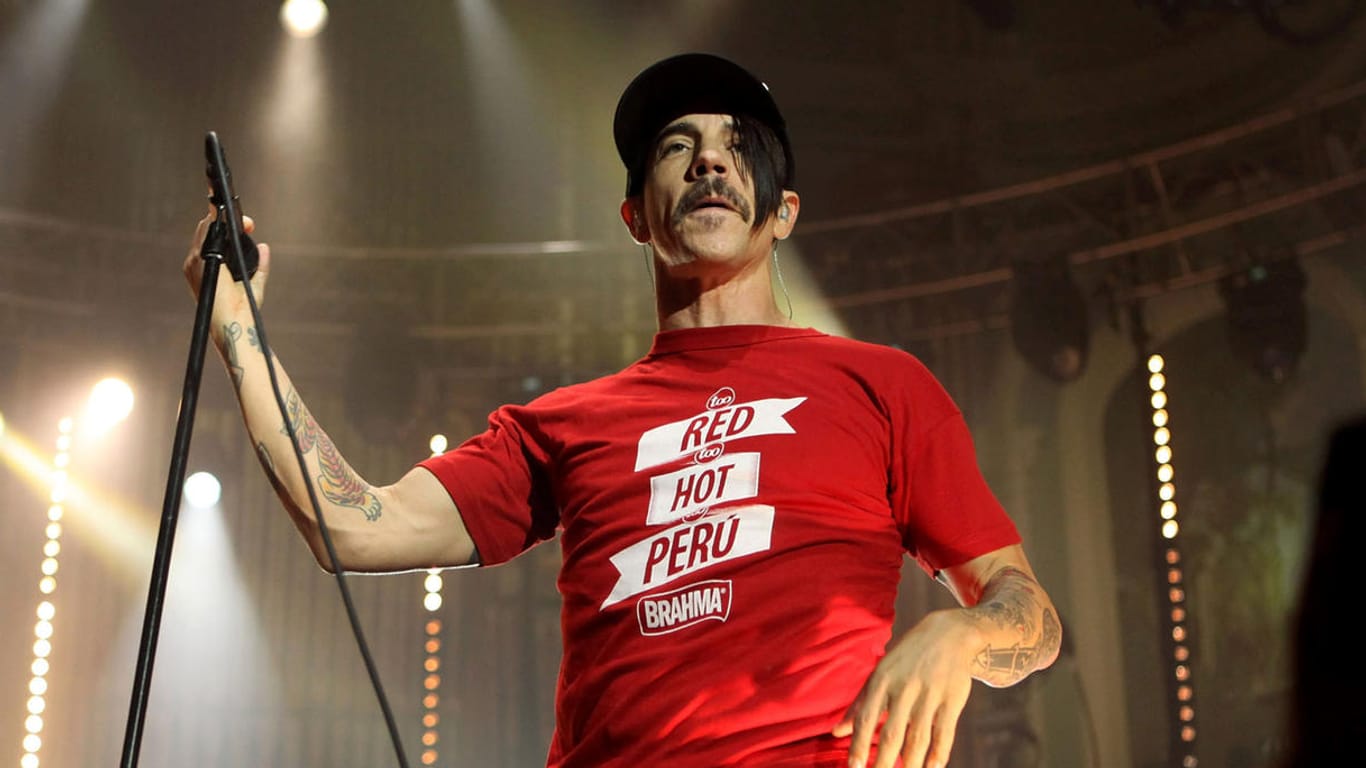 Anthony Kiedis: Er ist seit den Anfangstagen der Sänger der Red Hot Chili Peppers.