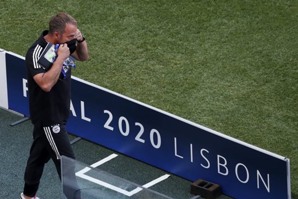 Hansi Flick steht als Trainer erstmals in einem Champions-League-Endspiel.