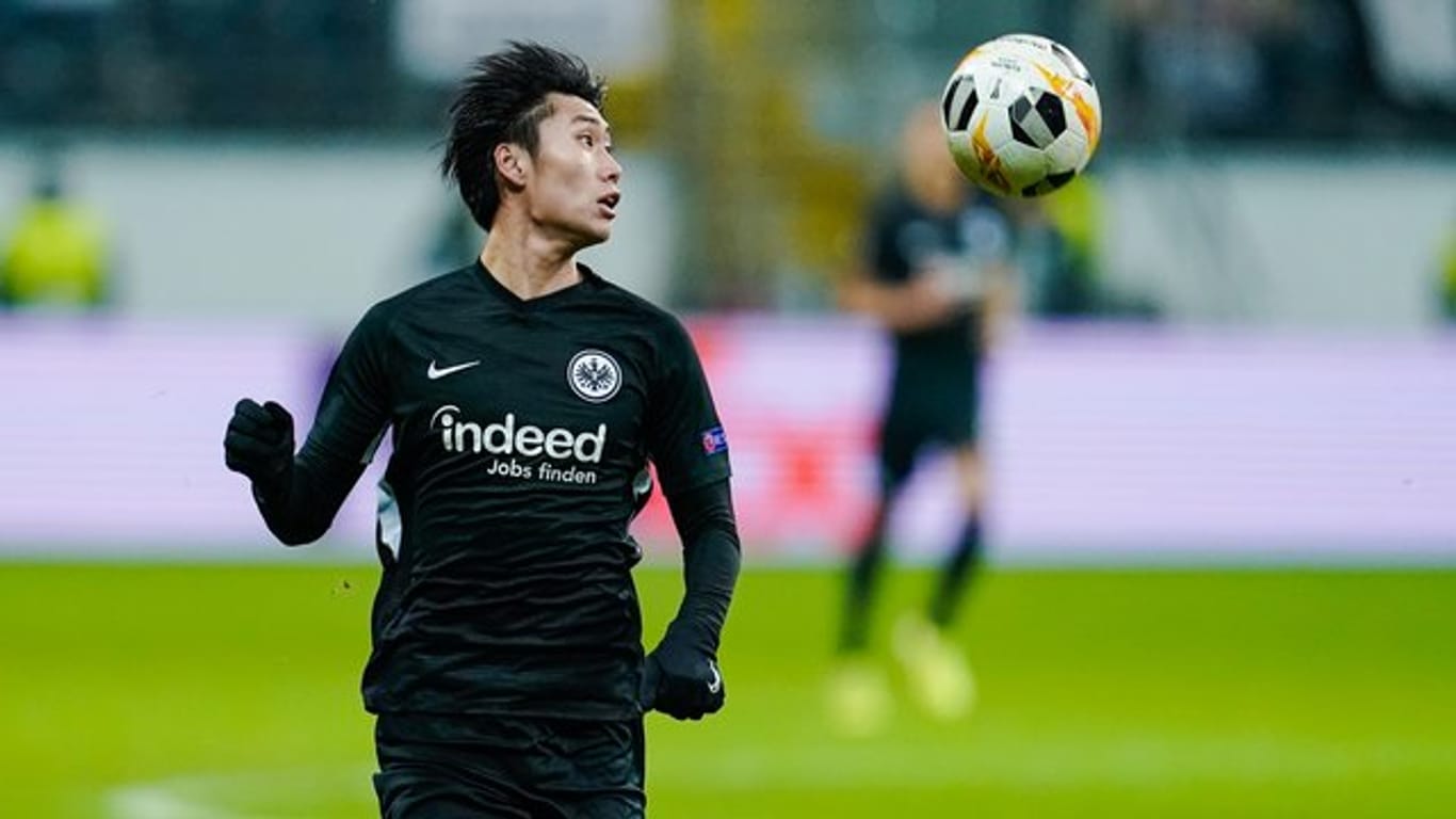 Daichi Kamada brachte die Eintracht im Test gegen PSV Eindhoven in Führung.