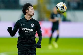 Daichi Kamada brachte die Eintracht im Test gegen PSV Eindhoven in Führung.