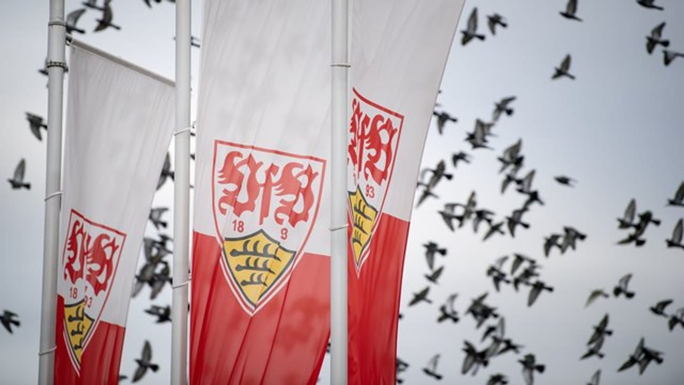 Flaggen vom VfB Stuttgart