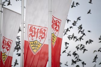 Flaggen vom VfB Stuttgart