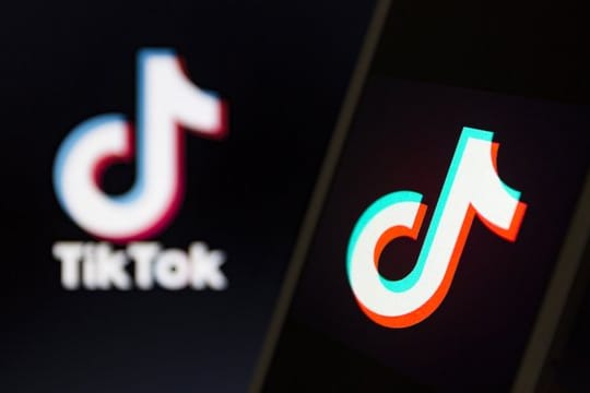 Das Logo der chinesischen Video-App Tiktok.