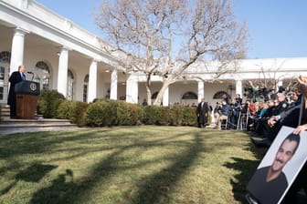 So sah der Rosengarten des Weißen Hauses noch vor zwei Jahren aus.