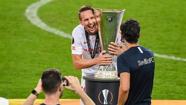 Mit zwei Toren Sevillas Matchwinner: Luuk de Jong.