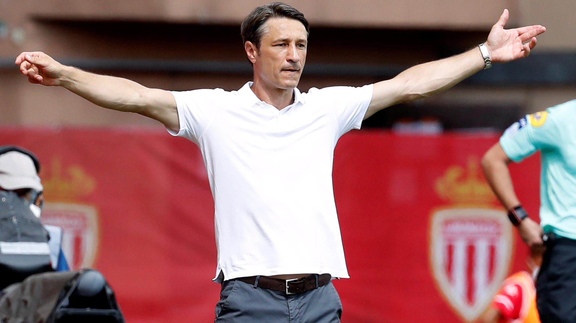 Niko Kovac: Bei seinem Pflichtspiel-Debüt erkämpfte sich der Trainer des AS Monaco einen Punkt.