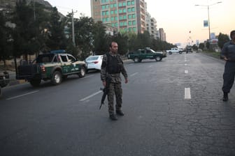 Sicherheitskräfte auf den Straßen: In Afghanistan gab es zuletzt wieder verstärkt Anschläge.