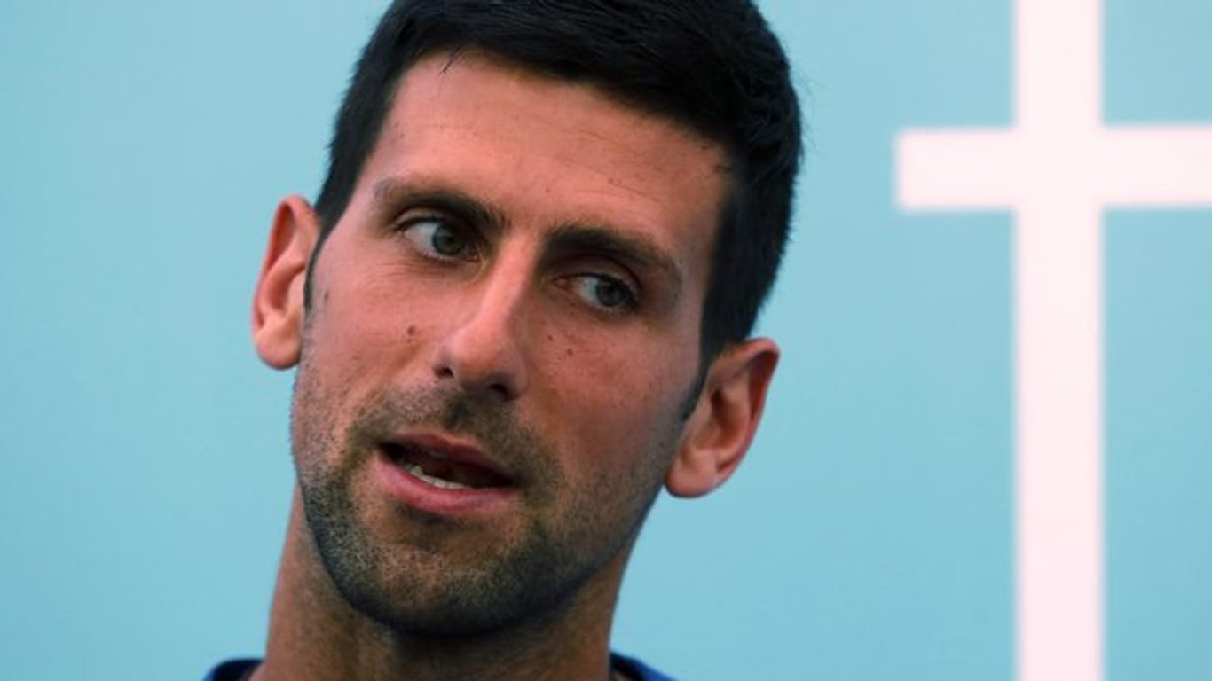 Novak Djokovic verzichtet auf die Doppelkonkurrenz in New York.