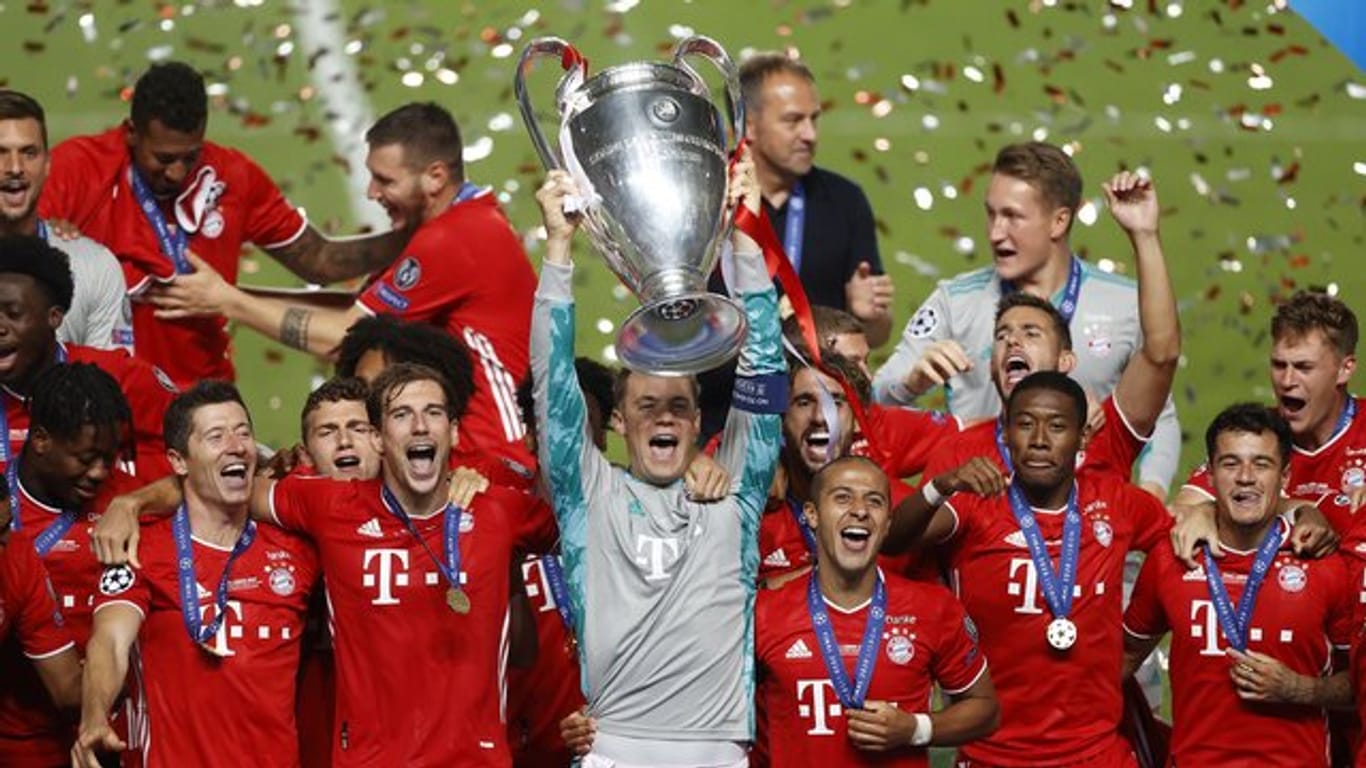 Der FC Bayern gewann zum dritten Mal die Champions League.