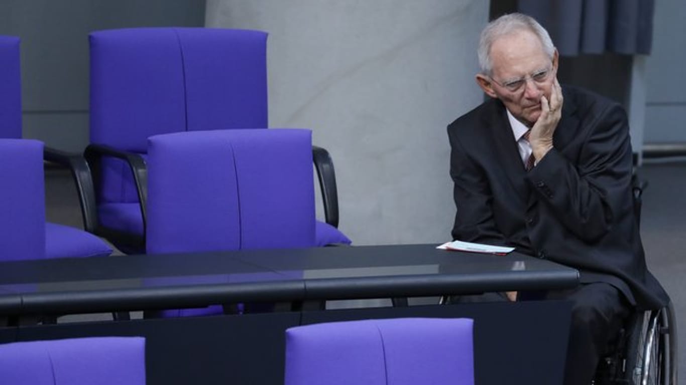 Wolfgang Schäuble: "Die Änderung des Wahlrechts ist noch möglich, und sie ist überfällig".