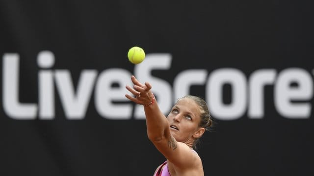 Bereits in der zweiten Runde ausgeschieden: Karolina Pliskova. Bereits in der zweiten Runde ausgeschieden: Karolina Pliskova.