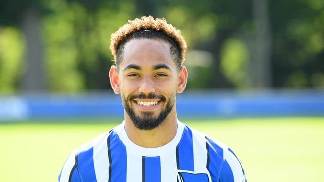 Soll nicht abgegeben werden: Matheus Cunha von Hertha BSC. Soll nicht abgegeben werden: Matheus Cunha von Hertha BSC.