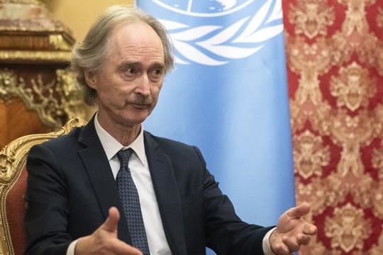Der UN-Syrienbeauftragte Geir Pedersen.