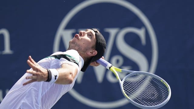 Steht beim Turnier von Cincinnati nach New York verlegten Turnier im Achtelfinale: Jan-Lennard Struff.