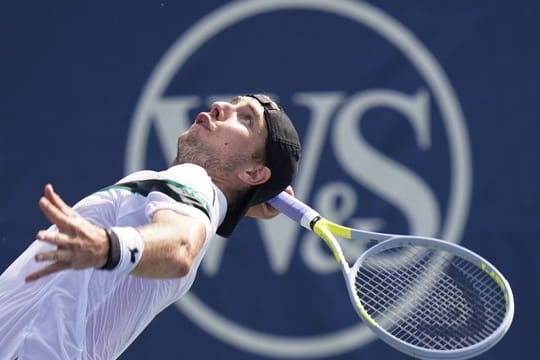 Steht beim Turnier von Cincinnati nach New York verlegten Turnier im Achtelfinale: Jan-Lennard Struff.