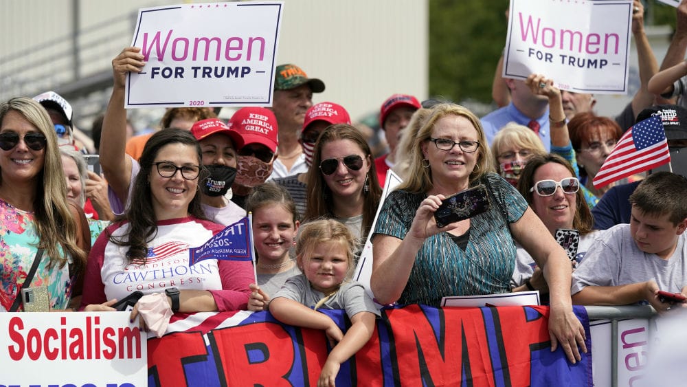 Trump-Anhänger in Charlotte: Der Parteitag der Republikaner hat begonnen.