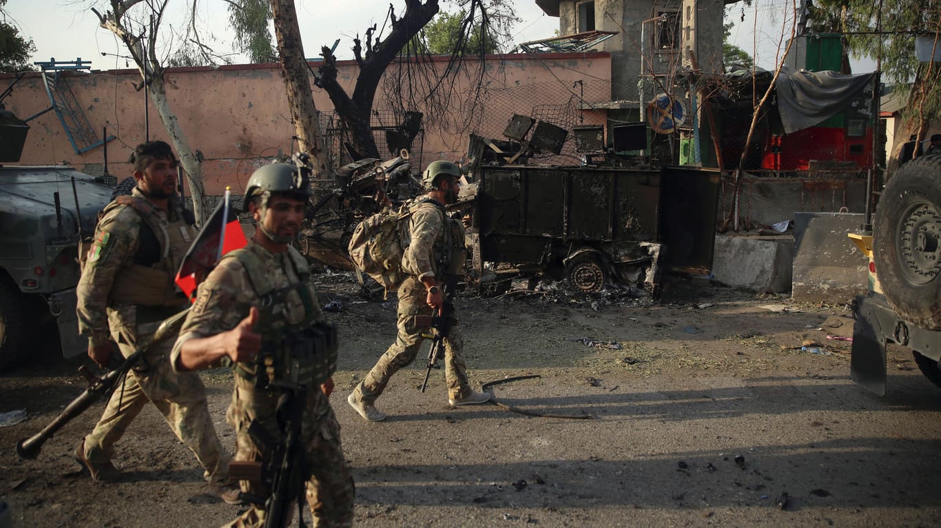 Afghanische Sicherheitskräfte: Immer wieder verübt die Terrormiliz verheerende Anschläge