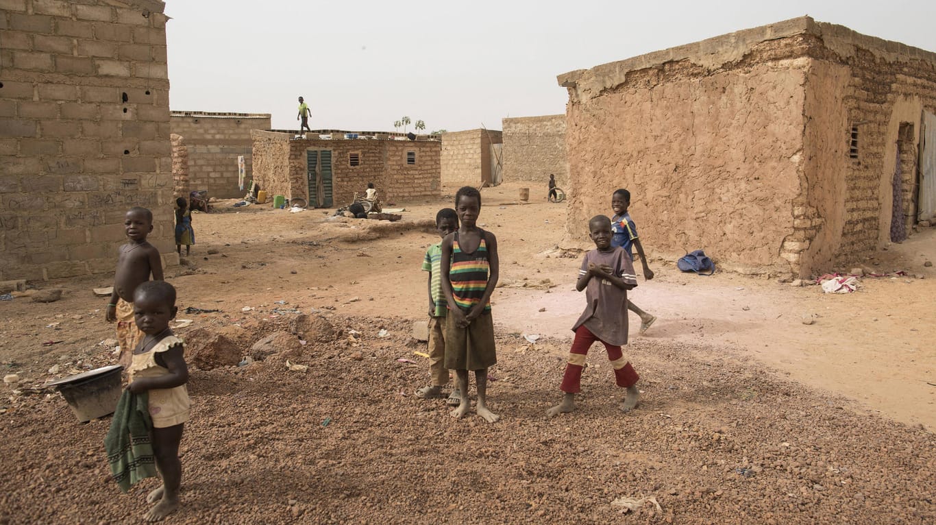 Kinder in der Sahelzone: Die Region ist von Armut betroffen.