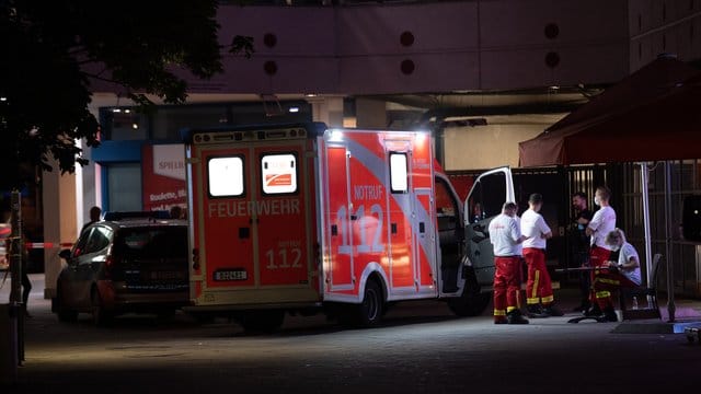 Krankenwagen im Einsatz