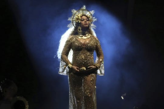 Beyonce bei der Verleihung der Grammy Awards 2017.