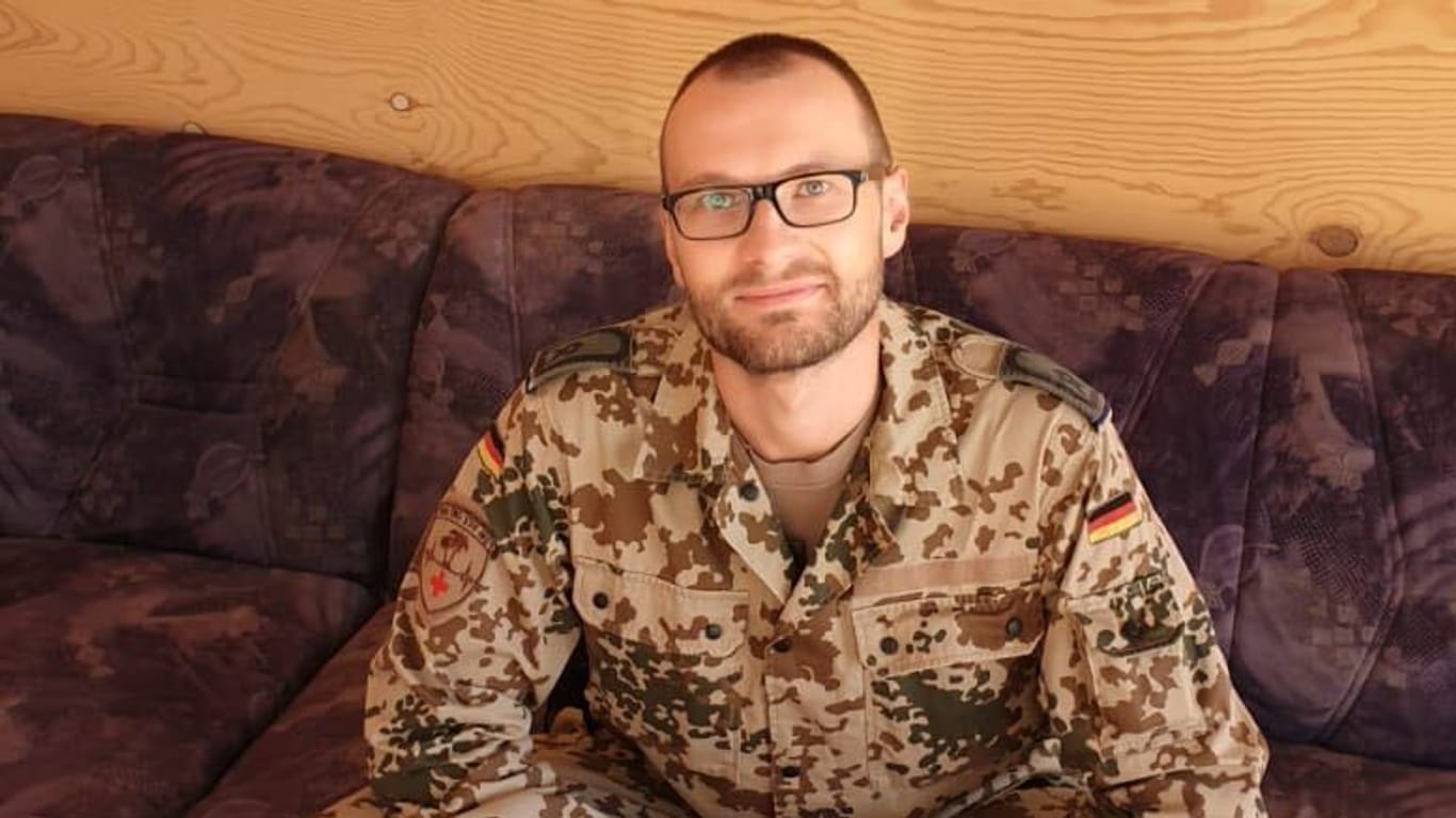 Im Einsatz: Hauptfeldwebel Sebastian ist derzeit für die Bundeswehr im Irak.