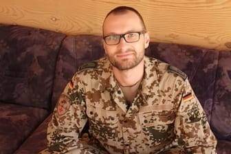 Im Einsatz: Hauptfeldwebel Sebastian ist derzeit für die Bundeswehr im Irak.