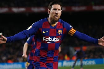 Lionel Messi feiert eins seiner zahlreichen Tore für den FC Barcelona: Bald wird der Argentinier offenbar nicht mehr für die Blaugrana spielen.