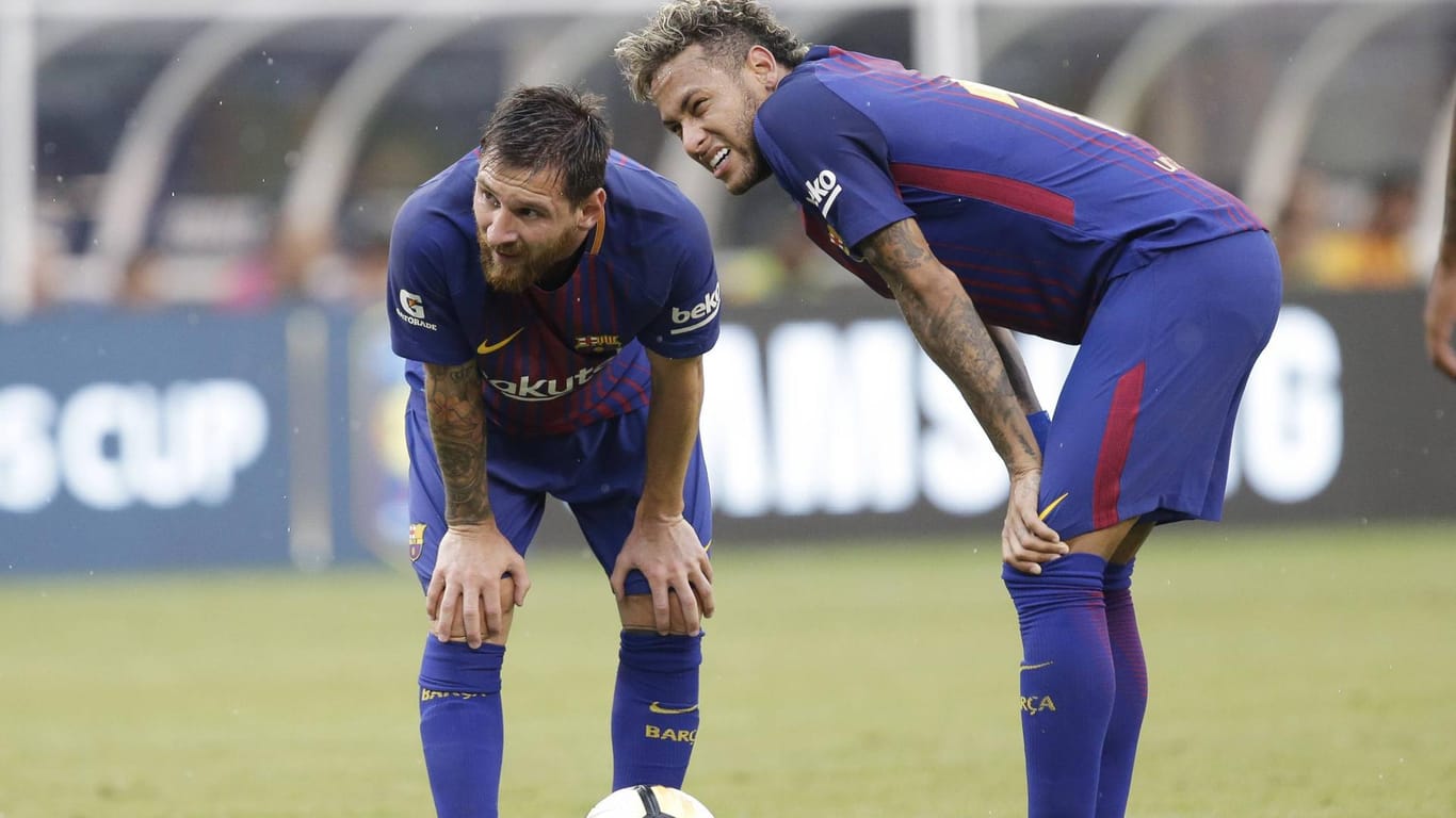 Bald wieder verein? Lionel Messi (l.) mit Neymar.