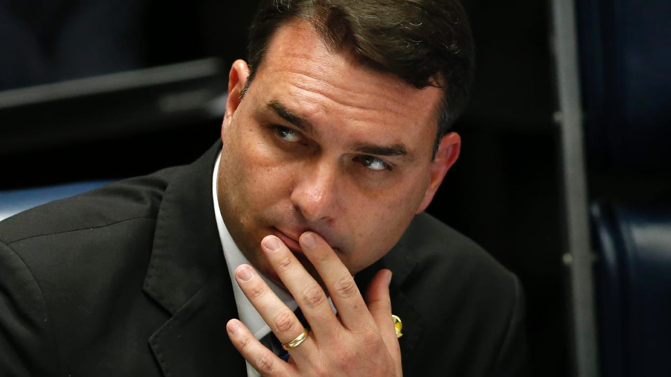 Flavio Bolsonaro: Der Sohn des brasilianischen Präsidenten hat sich mit dem Coronavirus angesteckt.