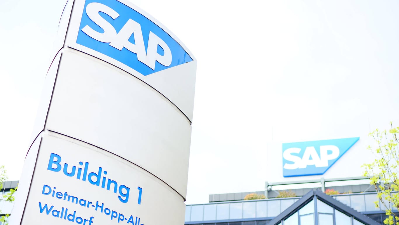 Die Firmenzentrale von SAP in Walldorf: Der Dax-Konzern will in der Corona-Krise an den Dienstwagen sparen.