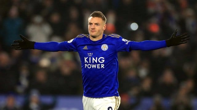 Jamie Vardy hat seinen Vertrag bei Leicester City verlängert.