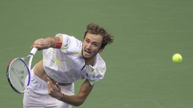 Verpasste den Halbfinaleinzug in New York: Daniil Medwedew. Verpasste den Halbfinaleinzug in New York: Daniil Medwedew.