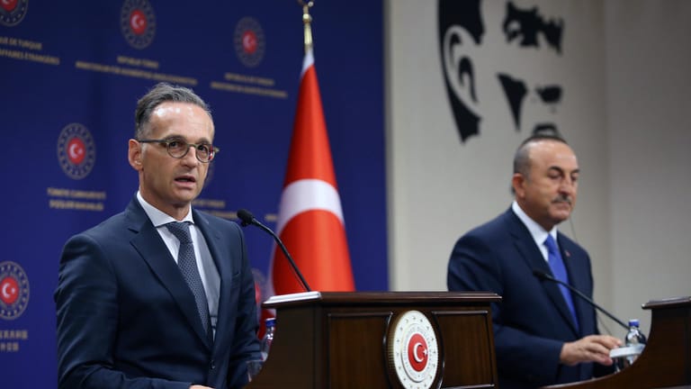Außenminister Heiko Maas auf heikler Vermittlungsmission in der Türkei.