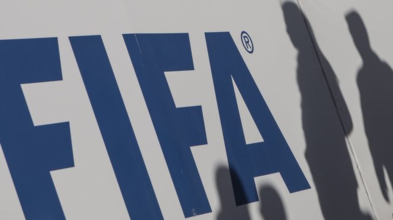 Logo des Weltfußballverbands FIFA.