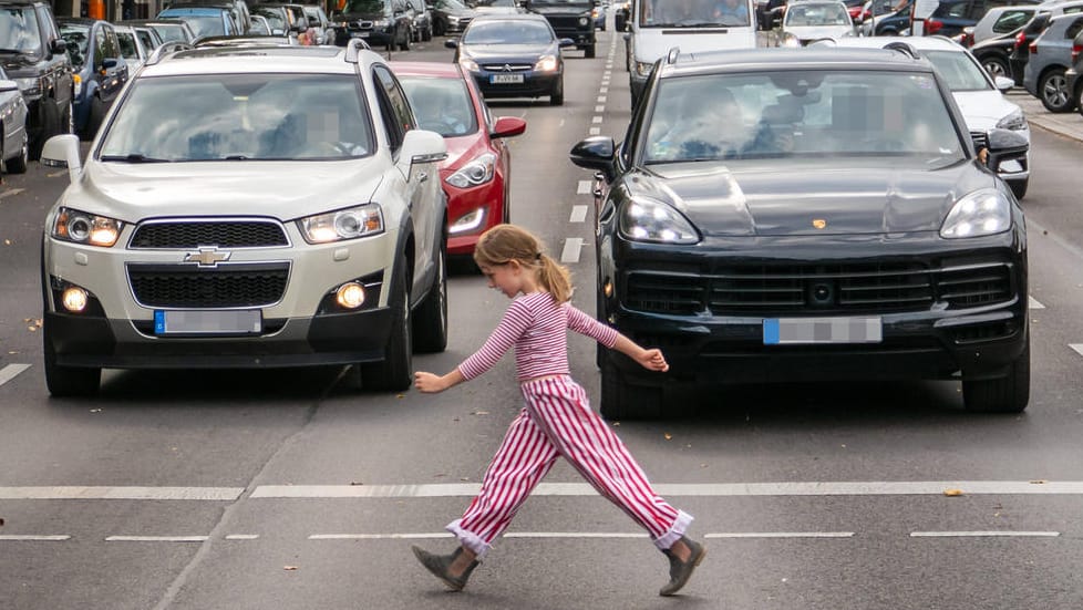 Offroader in Berlin: Die Bundeshauptstadt rangiert im SUV-Ranking im Mittelfeld.