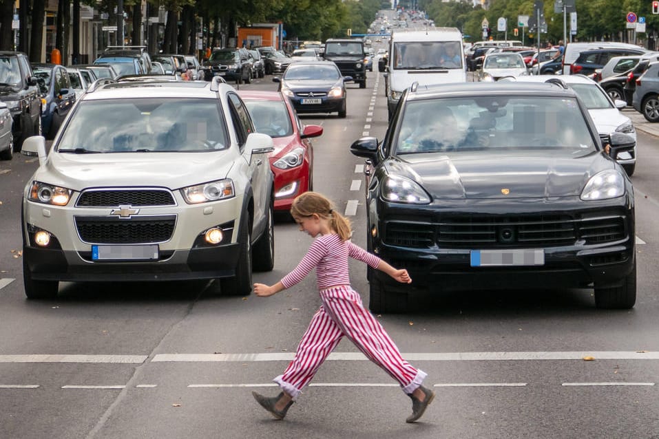 Offroader in Berlin: Die Bundeshauptstadt rangiert im SUV-Ranking im Mittelfeld.