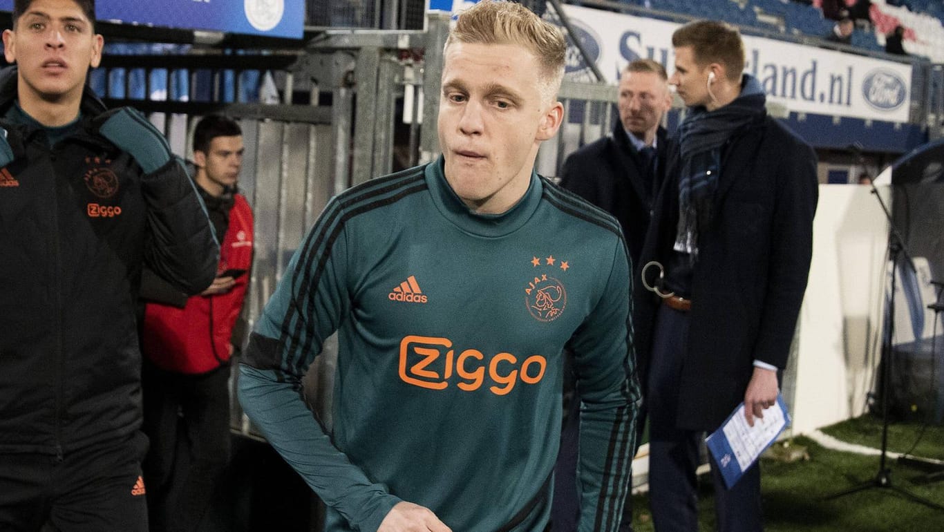 Zentraler Mittelfeldspieler: Donny van de Beek hat für Ajax 118 Erstligspiele gemacht.