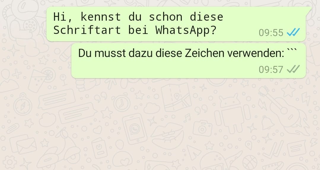 Bei WhatsApp wurde eine neue verborgene Schriftart entdeckt.