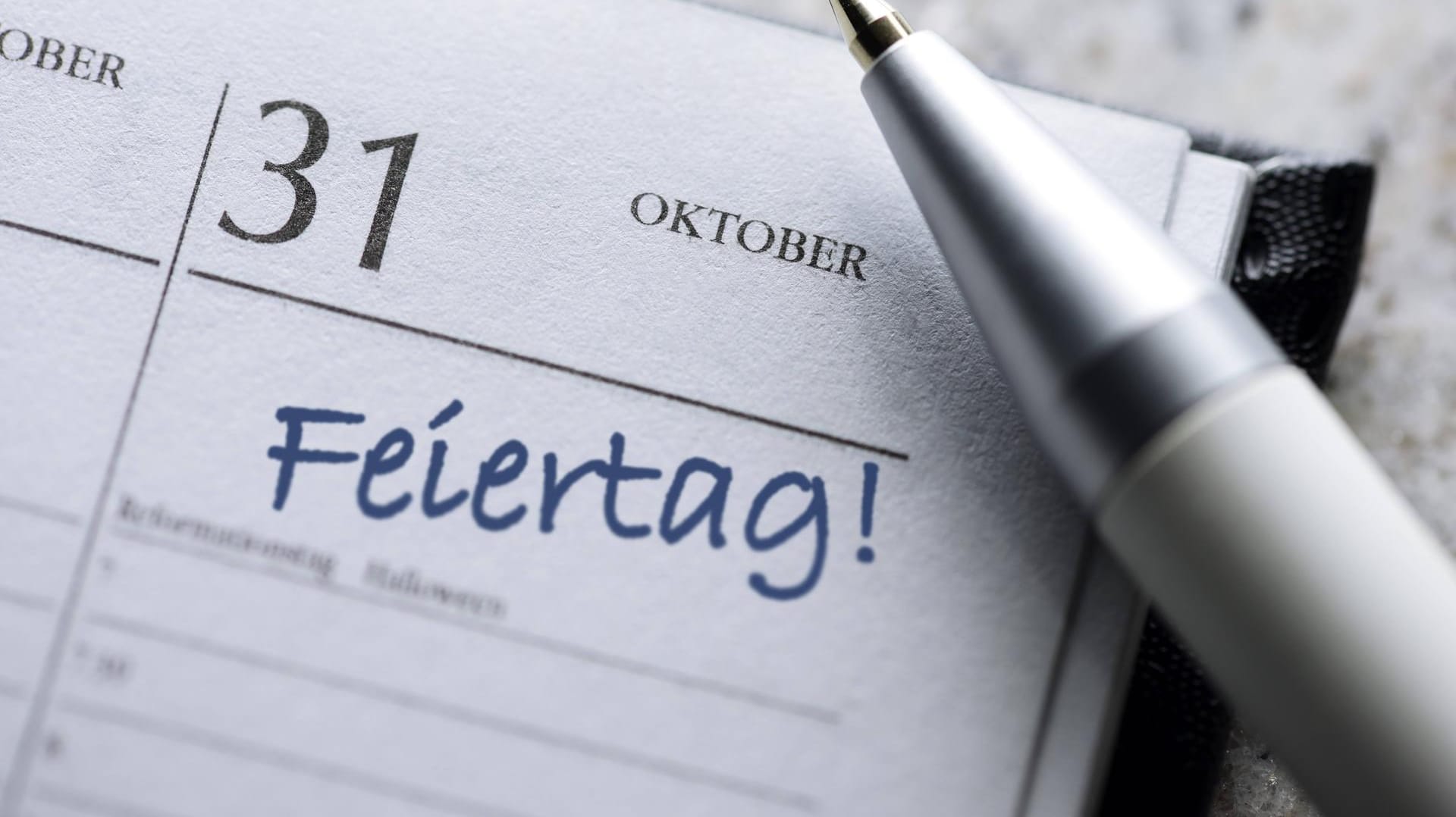 Reformationstag: Der 31. Oktober ist nicht in allen Bundesländern ein gesetzlicher Feiertag.