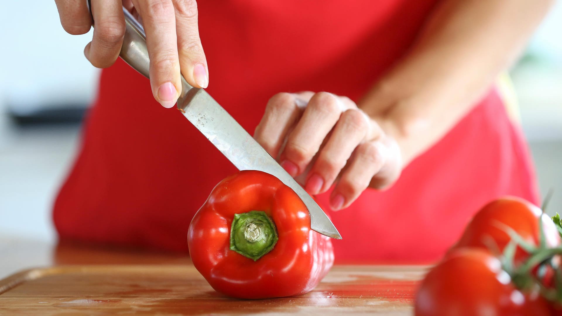 Paprika: Es gibt zwei Arten, sie zu schneiden.