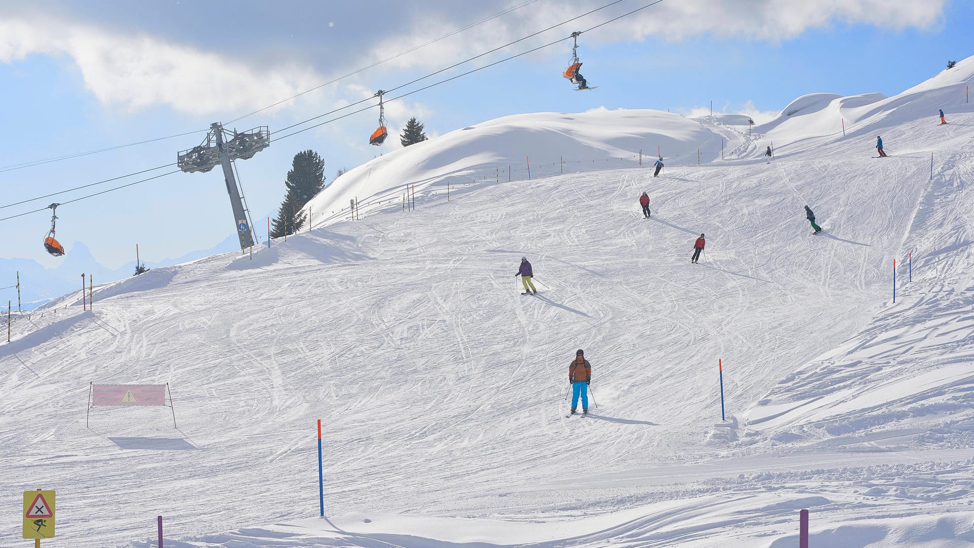 Skipiste Wallis, Schweiz im vergangenen Jahr: In diesem Winterurlaub verändert die Corona-Krise einiges.